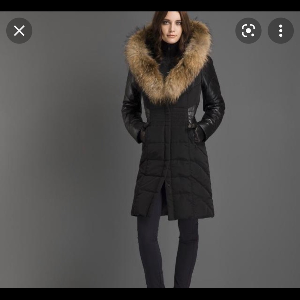 Danier Leather sleeve Winter jacket